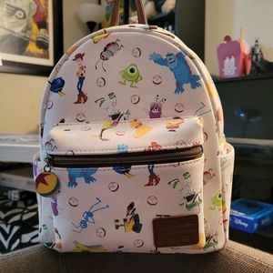 Pixar characters Loungefly mini backpack